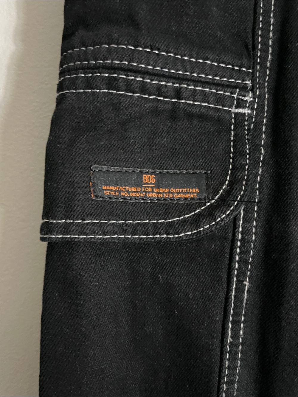 BDG Relaxed Skate Jean Denim Contrast Stitch W26 Streetwear - Picture 4 of 12